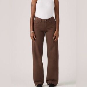 Levi’s Premium Brown Low Loose Women’s Jeans
